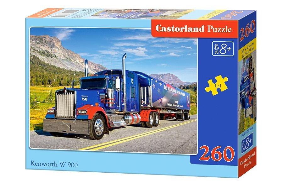 Dėlionė Castorland Kenworth W 900, 260 det. kaina ir informacija | Dėlionės (puzzle) | pigu.lt