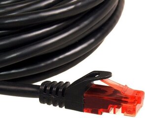 Maclean MCTV-742 Patchcord UTP cat6 Cable plug-plug 3m black kaina ir informacija | Kabeliai ir laidai | pigu.lt