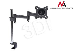 Maclean MC-628 Universal Arm LCD Monitor Desk Mount 13''-27'' 15kg kaina ir informacija | Kabeliai ir laidai | pigu.lt