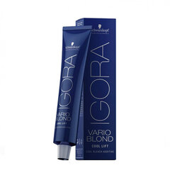 Добавка в краску для волос Schwarzkopf Igora Vario Blond Cool Lift, 60 мл цена и информация | Краска для волос | pigu.lt