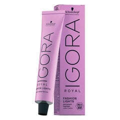 Краска для волос Schwarzkopf Igora Royal Fashion Lights L-88, 60 мл цена и информация | Краска для волос | pigu.lt