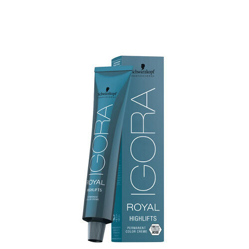 Plaukų dažai Schwarzkopf Professional Igora Royal Highlifts 60 ml, 12-1 Special Blonde Cendre kaina ir informacija | Plaukų dažai | pigu.lt