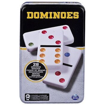 Žaidimas Cardinal Games Domino, metalinėje dėžutėje, 6033156 kaina ir informacija | Stalo žaidimai, galvosūkiai | pigu.lt