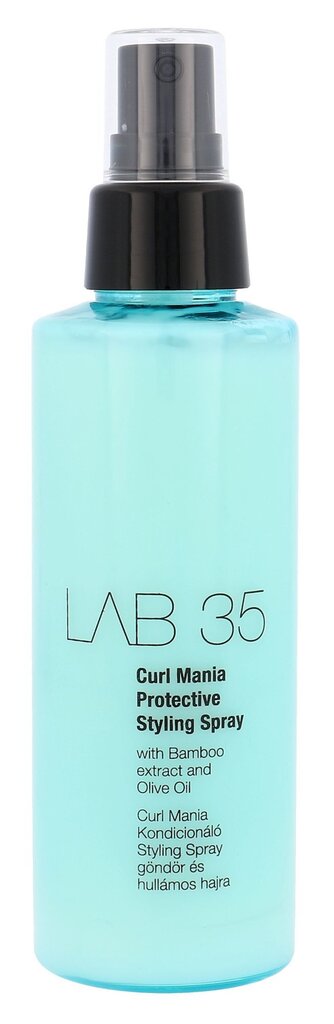 Purškiama garbanų formavimo priemonė Kallos Lab 35 Curl Mania Protective Styling Spray 150 ml цена и информация | Plaukų formavimo priemonės | pigu.lt