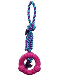 Žaislas šunims : Trixie Denta Fun Ring on a Rope kaina ir informacija | Žaislai šunims | pigu.lt