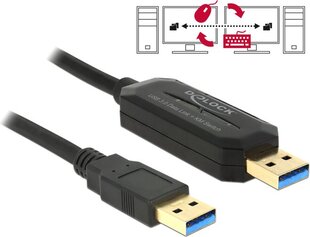 Кабель Delock USB 3.1, 1,5 м 83647 цена и информация | Кабели для телефонов | pigu.lt