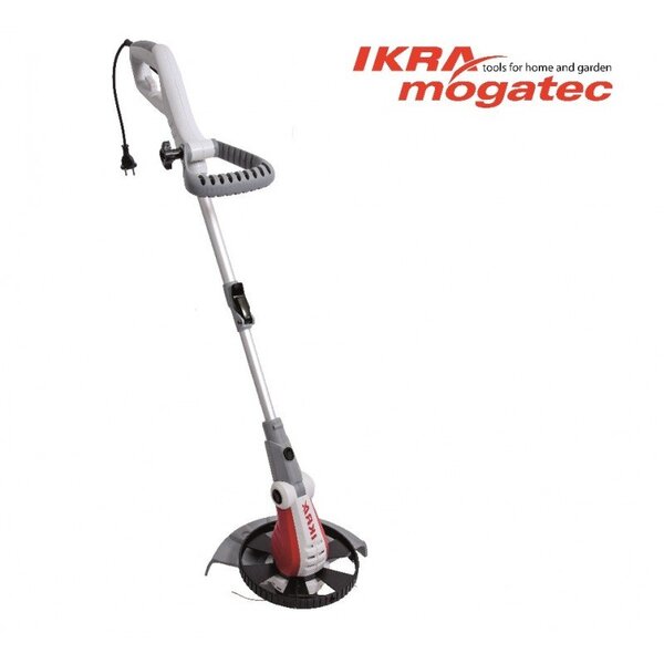 Электрическая газонокосилка Ikra Mogatec 600 Ватт IGT 600 DA цена