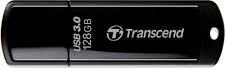 TRANSCEND JetFlash 700 128GB USB 3.0 Flash Drive 90MB/s black kaina ir informacija | USB laikmenos | pigu.lt