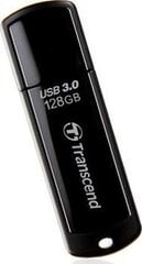 TRANSCEND JetFlash 700 128GB USB 3.0 Flash Drive 90MB/s black kaina ir informacija | Transcend Kompiuterinė technika | pigu.lt