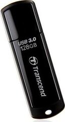 TRANSCEND JetFlash 700 128GB USB 3.0 Flash Drive 90MB/s black kaina ir informacija | USB laikmenos | pigu.lt