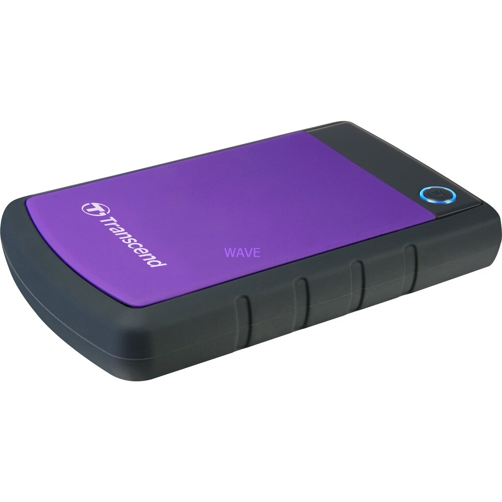 TRANSCEND SJ25H3P HDD 4TB extern 6.4cm 2.5inch USB 3.0 Purple kaina ir informacija | Išoriniai kietieji diskai (SSD, HDD) | pigu.lt