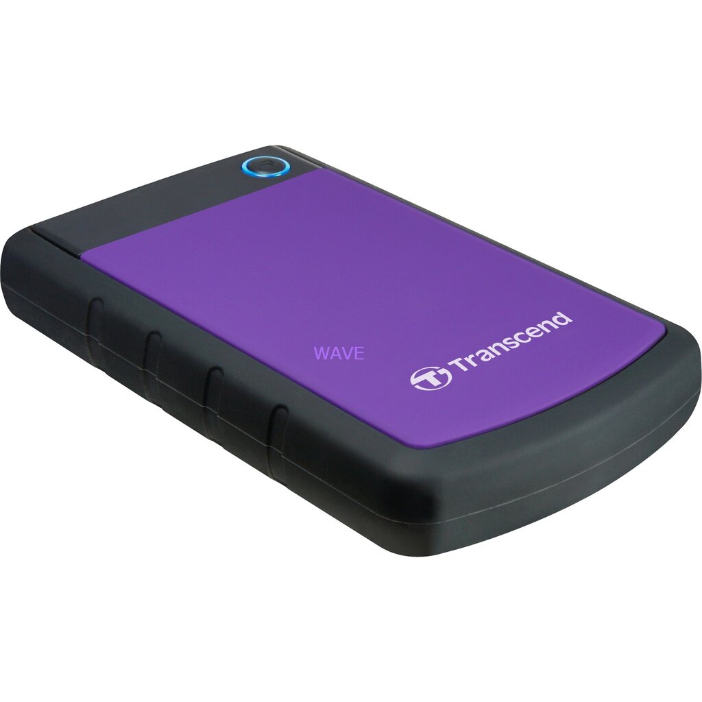 TRANSCEND SJ25H3P HDD 4TB extern 6.4cm 2.5inch USB 3.0 Purple kaina ir informacija | Išoriniai kietieji diskai (SSD, HDD) | pigu.lt