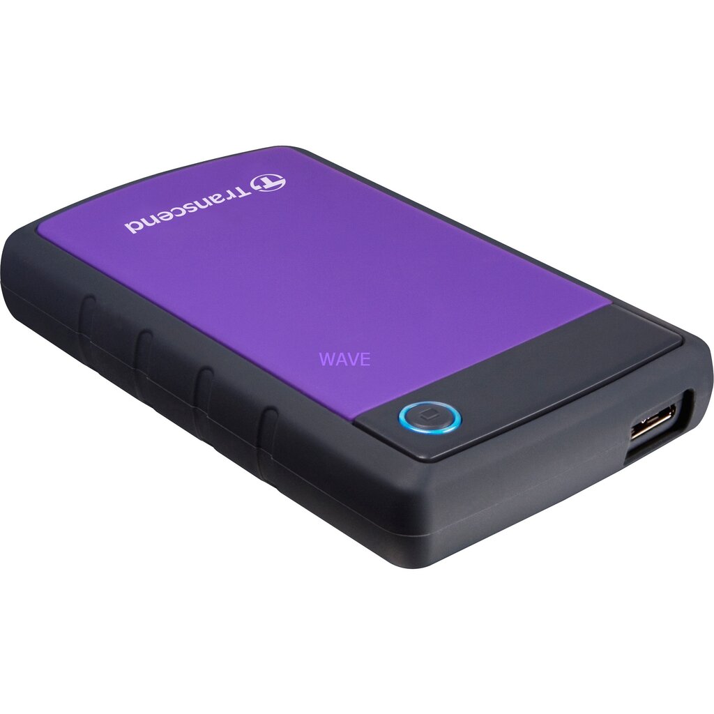 TRANSCEND SJ25H3P HDD 4TB extern 6.4cm 2.5inch USB 3.0 Purple цена и информация | Išoriniai kietieji diskai (SSD, HDD) | pigu.lt