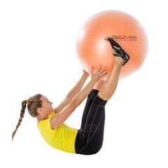 Gimnastikos kamuolys Original Pezzi Gymnastik Ball Maxafe 65 cm, rožinis kaina ir informacija | Gimnastikos kamuoliai | pigu.lt