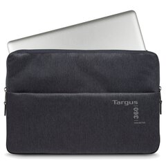 Targus 360 Perimeter TSS95004EU 15.6 &quot;, Ebony, Poly/PU, Sleeve kaina ir informacija | Krepšiai, kuprinės, dėklai kompiuteriams | pigu.lt