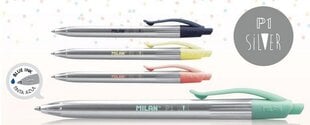 Ручка Milan Pens P1 Silver 1765779120 цена и информация | Письменные принадлежности | pigu.lt