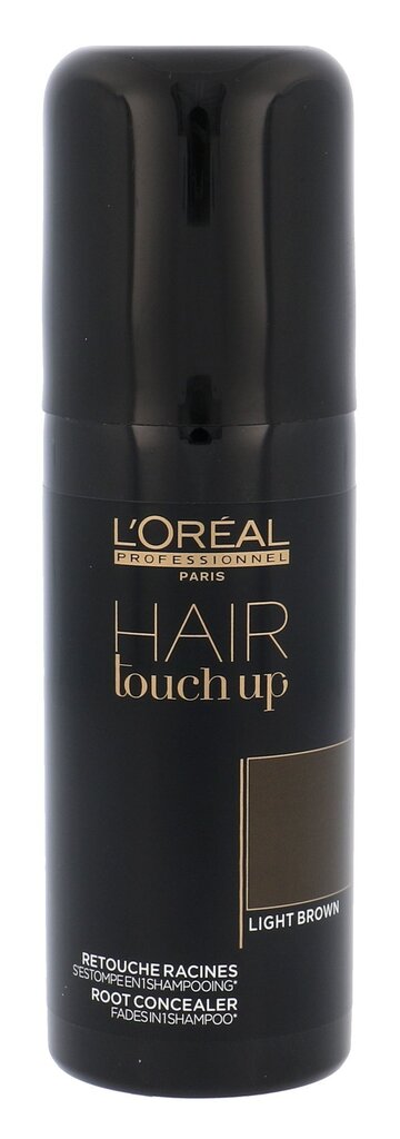 Purškiami plaukų dažai L'Oreal Professionnel Hair Touch Up 75 ml, Light Brown цена и информация | Plaukų dažai | pigu.lt