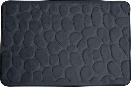 Memory foam kilimėlis "Benedomo" Deep grey, 50x80 cm kaina ir informacija | Vonios kambario aksesuarai | pigu.lt