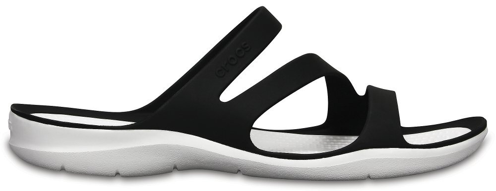 Crocs™ moteriškos basutės Swiftwater, juodos kaina ir informacija | Basutės moterims | pigu.lt