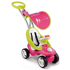 Vaikiškas paspirtukas-vežimėlis Smoby Bubble Go, rožinis kaina ir informacija | Triratukai | pigu.lt