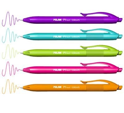Tušinukų rinkinys Milan, Pens P1 Touch, 5vnt., BWM10303 kaina ir informacija | Rašymo priemonės | pigu.lt