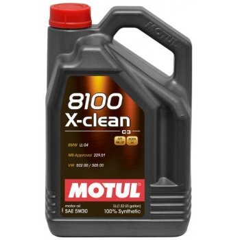 Alyva Motul 8100 X-CLEAN C3 5W30, 5L kaina ir informacija | Variklinės alyvos | pigu.lt