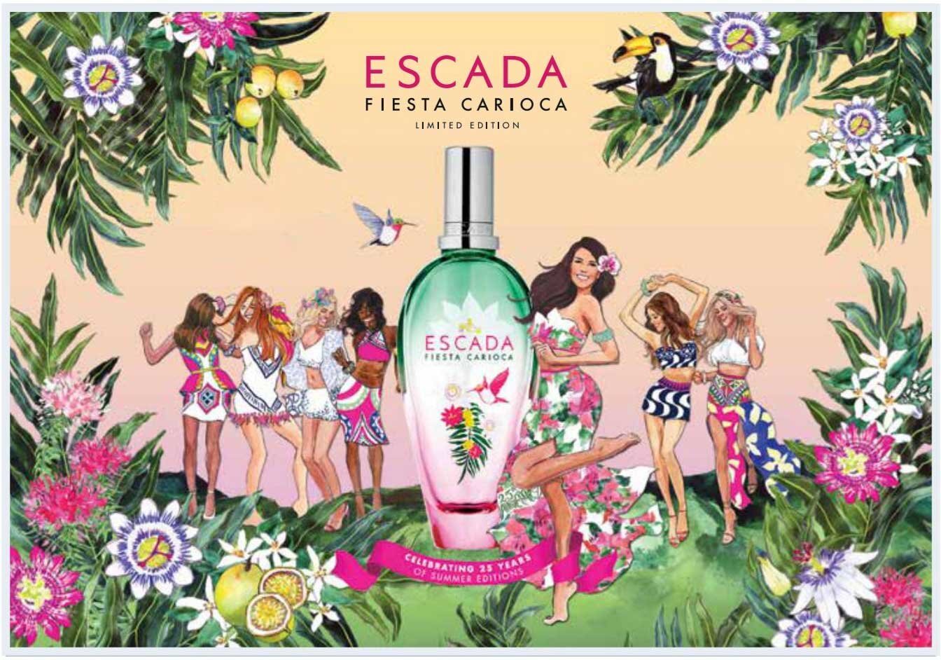 Tualetinis vanduo Escada Fiesta Carioca EDT moterims 30 ml kaina ir informacija | Kvepalai moterims | pigu.lt