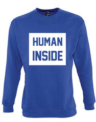 Džemperis "Human inside" (be kapišono) kaina ir informacija | Originalūs džemperiai | pigu.lt