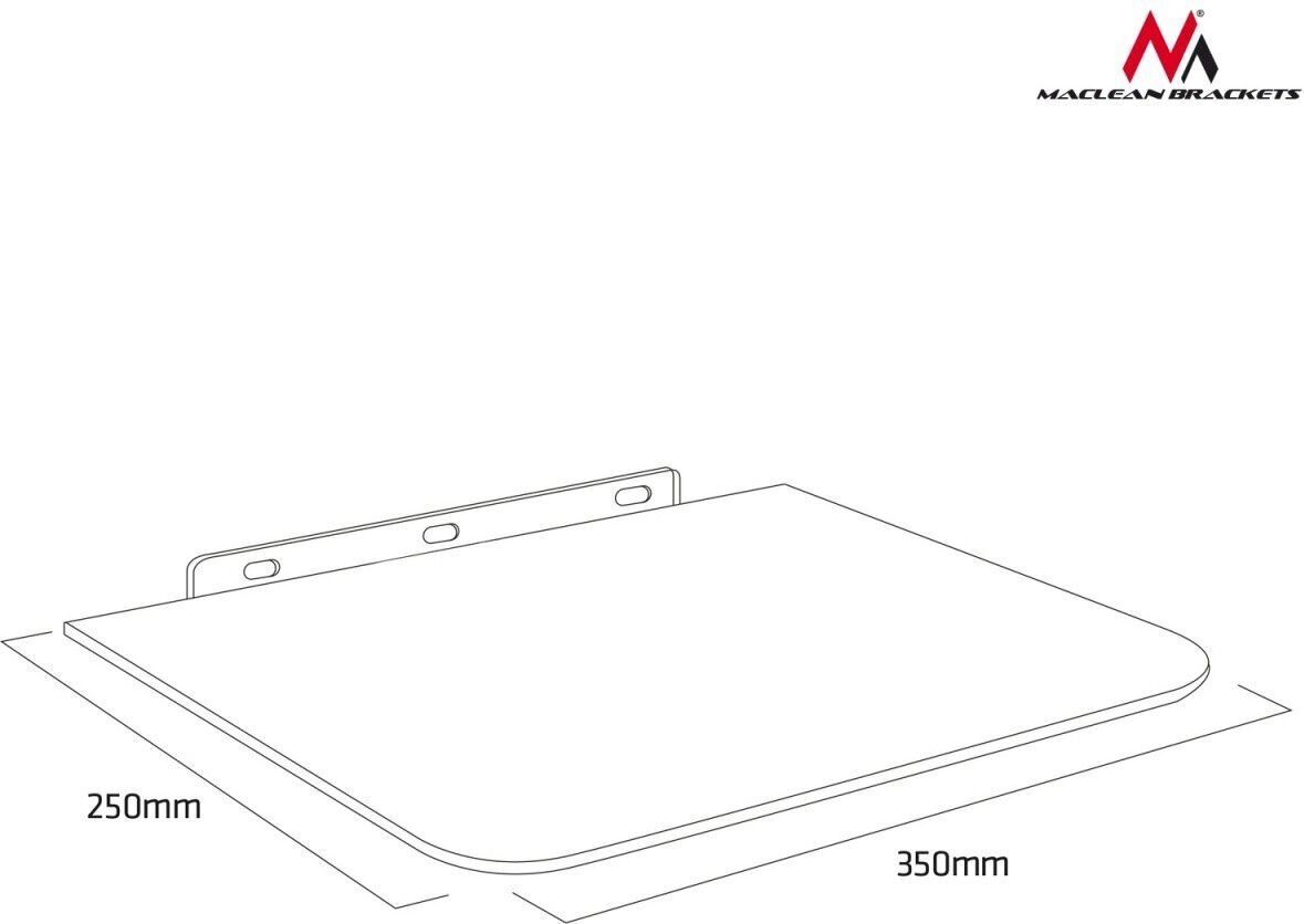 Maclean MC-738 цена и информация | Televizorių laikikliai, tvirtinimai | pigu.lt