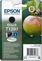 Epson - Tusz T1291 BLACK 11.2ml do serii BX/SX kaina ir informacija | Kasetės rašaliniams spausdintuvams | pigu.lt