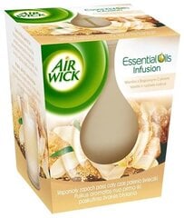 Air Wick ароматическая свеча Vanilla / Brown Sugar, 150 г цена и информация | Подсвечники, свечи | pigu.lt