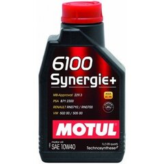 Моторное масло Motul 6100 Synergie + 10W40, 108646, 1 л. цена и информация | Моторные масла | pigu.lt