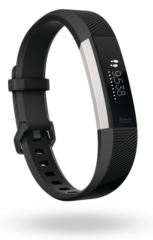 Fitbit Alta HR, L Dydis, Black/Stainless Steel kaina ir informacija | Išmaniosios apyrankės (fitness tracker) | pigu.lt