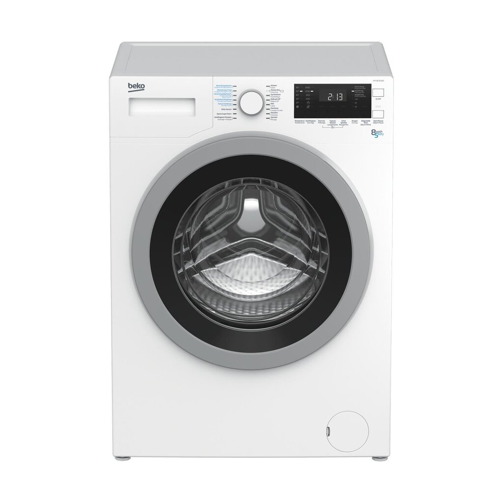 Beko HTV 8733 XS0 kaina ir informacija | Skalbimo mašinos | pigu.lt