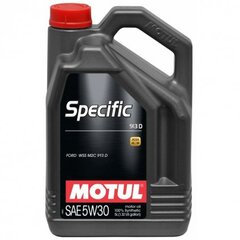 Масло MOTUL SPECIFIC Ford 913D 5W30 5ltr (104560) цена и информация | Моторные масла | pigu.lt