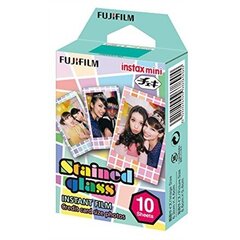 Фотобумага для моментальной печати Fujifilm Instax Mini 1x10 Stained Glass цена и информация | Аксессуары для фотоаппаратов | pigu.lt