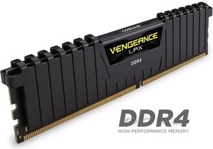 Corsair Vengeance LPX 4x8GB 2133Hz DDR4 CL13 (CMK32GX4M4A2133C13) цена и информация | Оперативная память (RAM) | pigu.lt