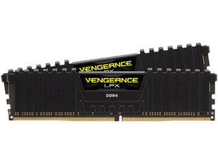 Corsair Vengeance LPX, 32GB (2x16GB), DDR4, 2400MHz kaina ir informacija | Operatyvioji atmintis (RAM) | pigu.lt