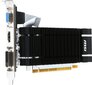 MSI GeForce GT 730 DDR3 N730K-2GD3H/LP kaina ir informacija | Vaizdo plokštės (GPU) | pigu.lt