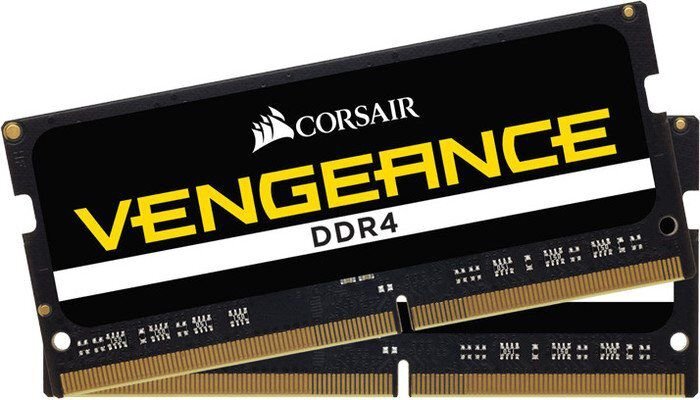 Corsair Vengeance DDR4 SODIMM 2x8GB 2400MHz CL16 (CMSX16GX4M2A2400C16) цена и информация | Operatyvioji atmintis (RAM) | pigu.lt