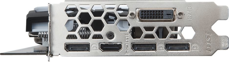 MSI GeForce GTX 1060 ARMOR OC V1 6GB GDDR5 (192 Bit) 2xHDMI, DVI, 2xDP, BOX (GTX 1060 ARMOR 6G OCV1) kaina ir informacija | Vaizdo plokštės (GPU) | pigu.lt