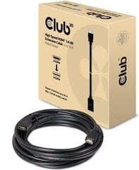 Club 3D CAC-1320, HDMI, 5 m kaina ir informacija | Kabeliai ir laidai | pigu.lt