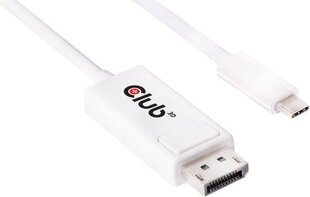 Club 3D, USB-C/DP M/M, 1.2 м цена и информация | Кабели и провода | pigu.lt