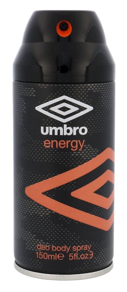 Purškiamas dezodorantas Umbro Energy vyrams 150 ml цена и информация | Parfumuota kosmetika vyrams | pigu.lt