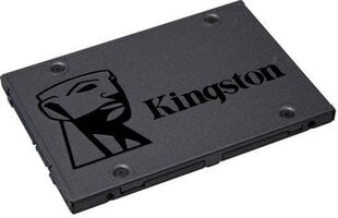 SSD|KINGSTON|240GB|SATA 3.0|TLC|Write speed 350 MBytes/sec|Read speed 500 MBytes/sec|2,5"|TBW 80 TB|MTBF 1000000 hours|SA400S37/240G kaina ir informacija | Kingston Kompiuterių komponentai | pigu.lt