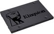 SSD|KINGSTON|240GB|SATA 3.0|TLC|Write speed 350 MBytes/sec|Read speed 500 MBytes/sec|2,5"|TBW 80 TB|MTBF 1000000 hours|SA400S37/240G цена и информация | Vidiniai kietieji diskai (HDD, SSD, Hybrid) | pigu.lt