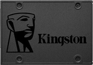 SSD|KINGSTON|240GB|SATA 3.0|TLC|Write speed 350 MBytes/sec|Read speed 500 MBytes/sec|2,5"|TBW 80 TB|MTBF 1000000 hours|SA400S37/240G цена и информация | Внутренние жёсткие диски (HDD, SSD, Hybrid) | pigu.lt