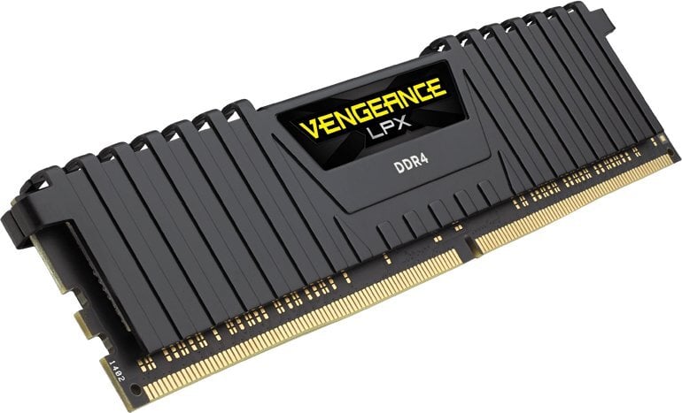 Corsair Vengeance LPX DDR4, 8GB, 2400MHz, CL16 (CMK8GX4M1A2400C16) цена и информация | Operatyvioji atmintis (RAM) | pigu.lt