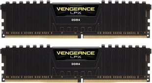 Corsair Vengeance LPX DDR4, 2x16GB, 2400MHz, CL16 (CMK32GX4M2A2400C16) kaina ir informacija | Operatyvioji atmintis (RAM) | pigu.lt