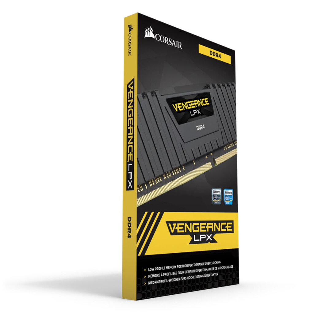 Corsair Vengeance LPX 16GB (2 x 8GB) DDR4 DRAM 2666MHz C16 Memory Kit kaina ir informacija | Operatyvioji atmintis (RAM) | pigu.lt